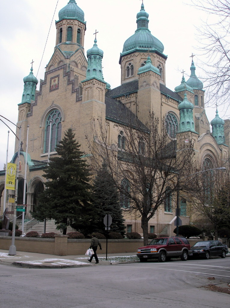 Українська околиця Чикаго. Українські церкви