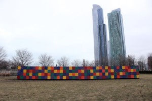 У Grant Park з&#8217;явився велетенський Кубик Рубіка?