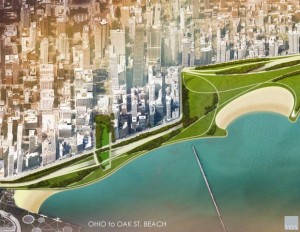 Майбутнє Lake Shore Drive в Чикаго? Нові приголомшливі пляжі і 70 акрів нових парків