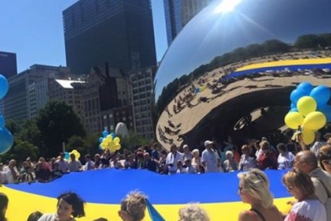 У Чикаго масово заспівають гімн України