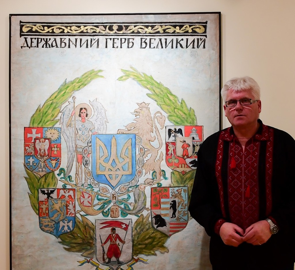Відкриття виставки до 100-ліття Української Народної Республіки в Вінніпезі
