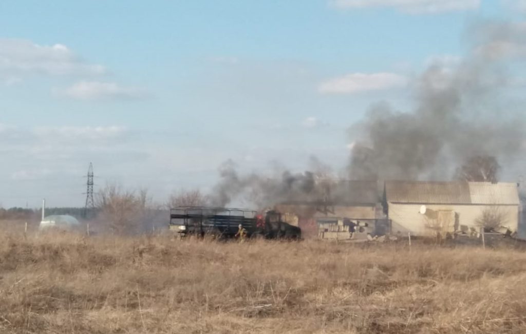 Бойовики підірвали вантажівку з українськими військовими