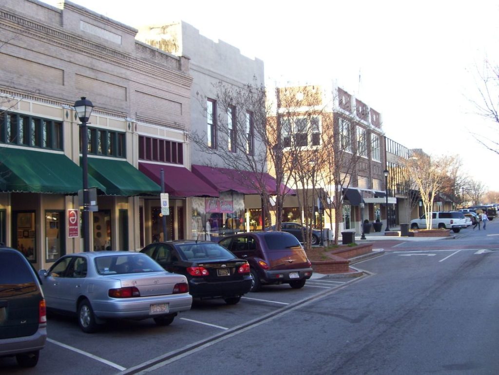 Грінвіл (Greenville) – південне місто-квест в Південній Кароліні