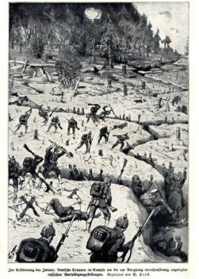 «Великодня битва» за хребет Дзвинів у Карпатах в 1915 році