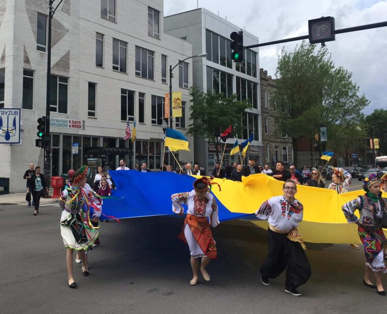 У Чикаго відсвяткували День Героїв України, заснований націоналістами 80 років тому.  ВІД ОУН ДО СЬОГОДЕННЯ