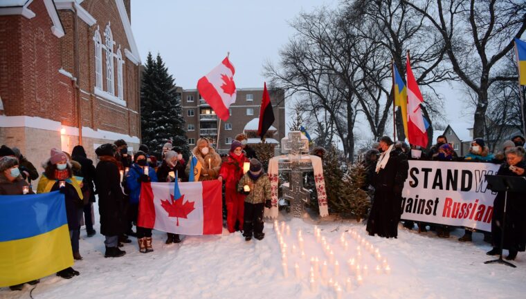 Відзначення Дня Соборності України у канадському місті Вінніпег