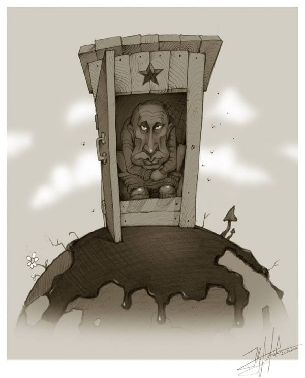 “Пабєди” не вийшло, війни не оголосив, не застрелився. Навіщо з бункера вилазив – не зрозуміло.