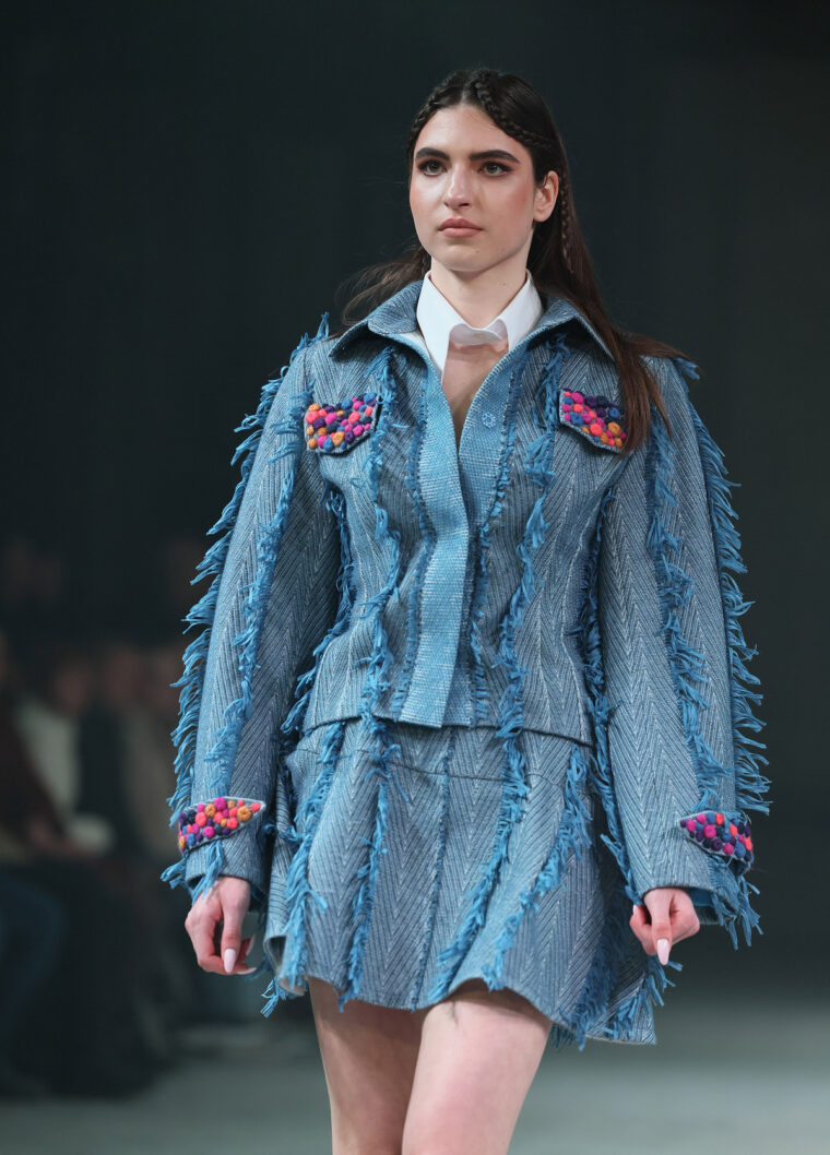 Любов і Воїни: Караванська представила у Львові перформенс-дефіле &laquo;Любов &mdash; це талісман&raquo;