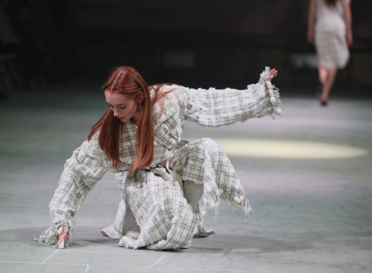 Любов і Воїни: Караванська представила у Львові перформенс-дефіле &laquo;Любов &mdash; це талісман&raquo;