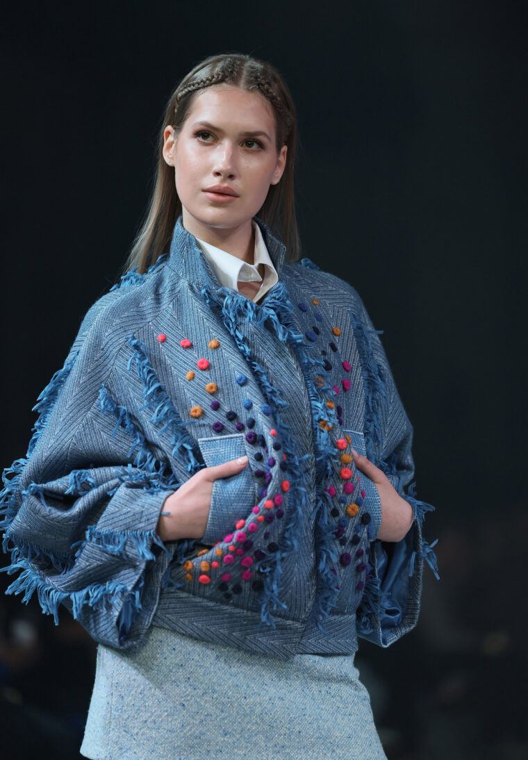 Любов і Воїни: Караванська представила у Львові перформенс-дефіле &laquo;Любов &mdash; це талісман&raquo;