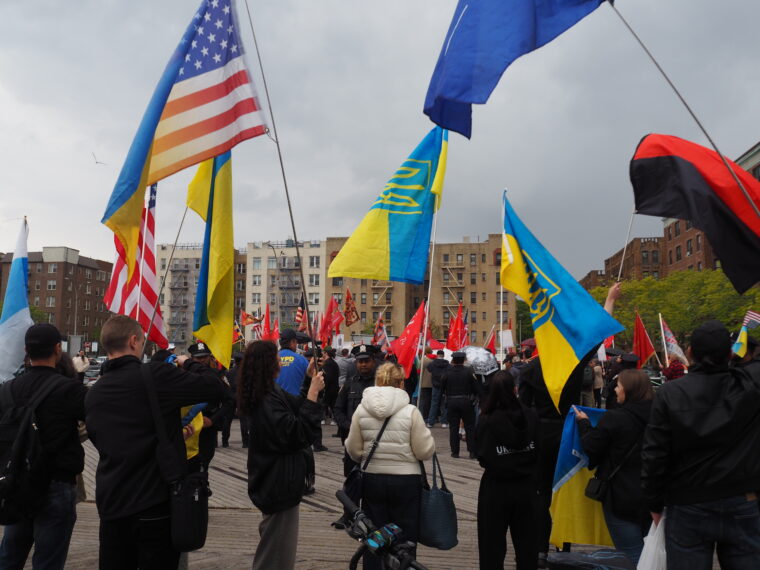 Українська організація &laquo;Світанок&raquo; мобілізувала українсько-американську громаду Нью-Йорка для протидії російській пропаганді 9 травня
