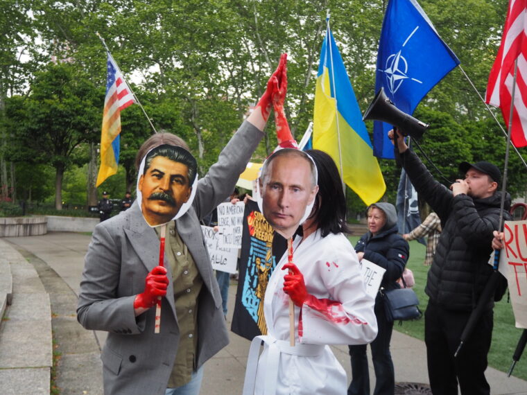 Українська організація &laquo;Світанок&raquo; мобілізувала українсько-американську громаду Нью-Йорка для протидії російській пропаганді 9 травня