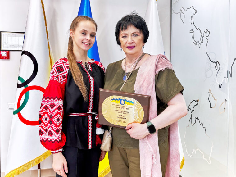 Лунає український гімн і оплески у залі &ndash;  Таїсія Онофрійчук на п&rsquo;єдесталі!