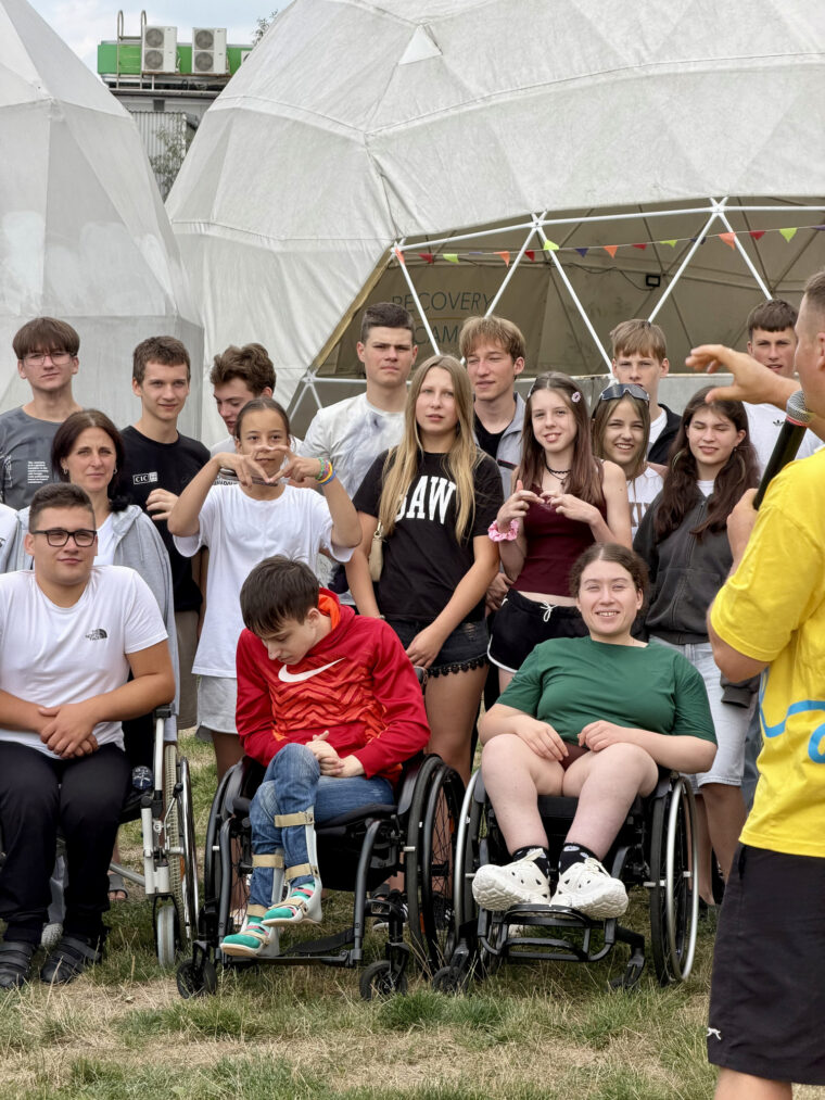 Інтеграційний Recovery Camp: підлітки та молодь з інвалідністю і без інвалідності з прифронтових територій з&rsquo;їхалися до Львова