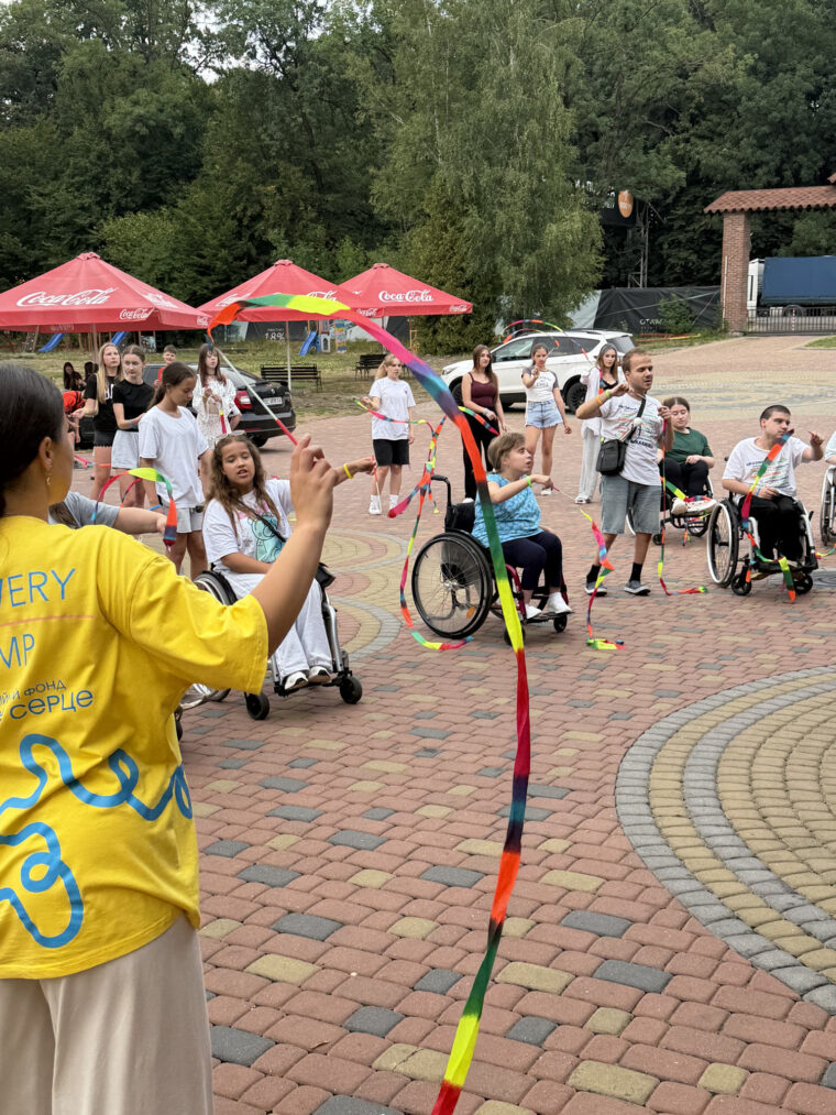 Інтеграційний Recovery Camp: підлітки та молодь з інвалідністю і без інвалідності з прифронтових територій з&rsquo;їхалися до Львова