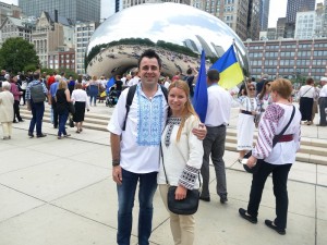 В День незалежності України над Чикаго замайорів жовто-блакитний прапор