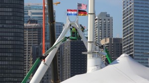 На Navy Pier встановлюють нове і значно більше колесо огляду Ferris Wheel