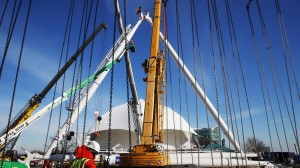 На Navy Pier встановлюють нове і значно більше колесо огляду Ferris Wheel